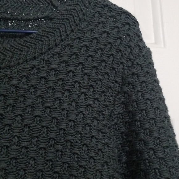 LOFT Mercerized Cotton Basket Weave Sweater - Picture 4 of 7